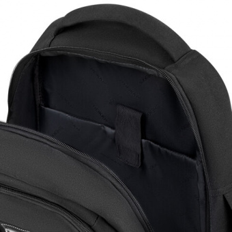 Рюкзак HEIKKI DESERTED (ХЕЙКИ) универсальный, отделение для ноутбука, EVA-спинка, черный, 48х34х18 с