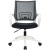 Кресло VB_Echair-396W (LT) сетка/ткань черный пластик белый
