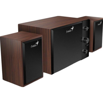 Акустическая система компьютерные Genius, SW-2.1 350, Wood