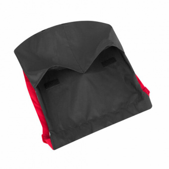 Рюкзак спортивный мешок HEIKKI PACK (ХЕЙКИ), 2 отделенения, увеличенный объем, 40х35 см, черно-красн