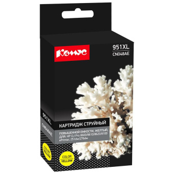 Картридж струйный Комус 951XL CN048AE жел. пов.емк. для HP Pro 8600