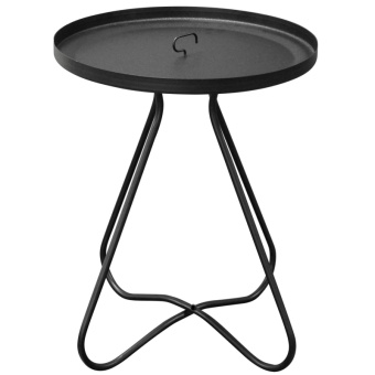 Стол журнальный EL_Sheffilton SHT-CT3 черный муар (241644/Сж-73)