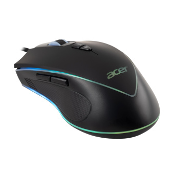 Мышь компьютерная Acer OMW131 черный (800-6400dpi)USB/1кн (ZL.MCEEE.015)