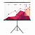 Экран Cactus Triscreen CS-PST-180x180, 180x180 см, 1:1, напольный, черный