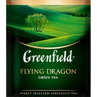 Чай Greenfield Flying Dragon зеленый фольгир.25пак/уп