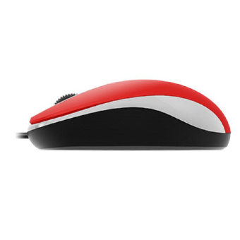 Мышь компьютерная Genius DX-110, USB, оптическая, 1000 DPI 1.5m, красный