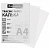 Калька А4 ВЫСОКОЙ ПРОЗРАЧНОСТИ, ПЛОТНАЯ, для печати и творчества, 90 г/м2, 100 листов, BRAUBERG, 116643