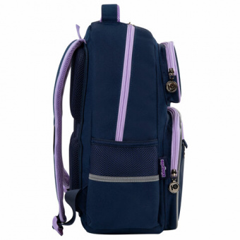 Рюкзак ЮНЛАНДИЯ COMPLETE, с пеналом в комплекте, эрго-спинка, "Bored cat", 42х29х14 см, 272055