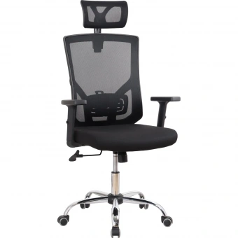 Кресло BN_SH_EChair-650 TC сетка/ткань черный