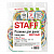 Резинки банковские универсальные диаметром 40 мм, STAFF 100 г, цветные, натуральный каучук, 440163,