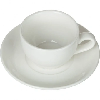 Кофейная пара Chan Wave Classic Шоко (фк875) 90 мл фарфоровая