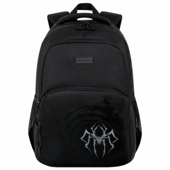 Рюкзак BRAUBERG CONCEPT универсальный, 2 отделения, светоотражающий принт, "Gray Spider", 45х30х18 с