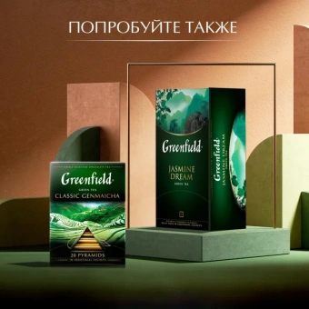 Чай Greenfield Flying Dragon зеленый фольгир.25пак/уп