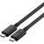 Кабель Satechi Thunderbolt 4 Pro Cable. Длина: 1м. Цвет: черный Кабель Satechi Thunderbolt 4 Pro Cable. Длина: 1м. Цвет: черный