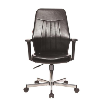 Кресло офисное Easy Chair 224 DSL PPU черное (искусственная кожа/пластик/металл)