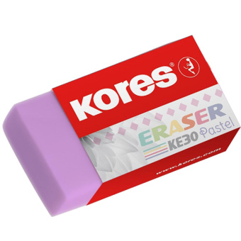 Ластик Kores KE-30 ПВХ прямоугольный 40x21x10 мм