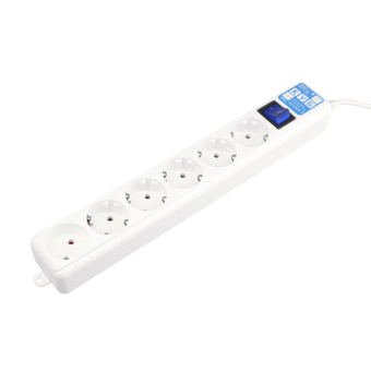 Сетевой фильтр Power Cube PRO, 3.0 м белый 16А/3,5кВт(SPL(5+1)-16B-P-3М)