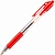 Ручка шариковая автоматическая Deli Every красная (толщина линии 0.3 мм)