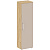 Гардероб Shift узкий универс лев/пр SK.GB-1 Тиквуд св/Капучино 560x420x1977