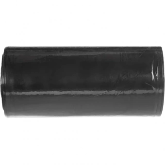 Мешки для мусора на 120 л черные (ПВД, 80 мкм, в рулоне 10 шт, 70x110 см)