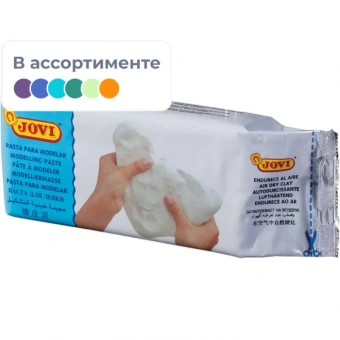 Пластилин Паста,JOVI,глина белая для моделирования,250гр,Испания