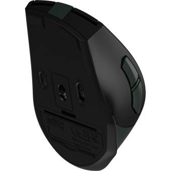 Мышь компьютерная A4Tech Fstyler FB35S зелен/черный 2000dpi/WLS BT/Radio