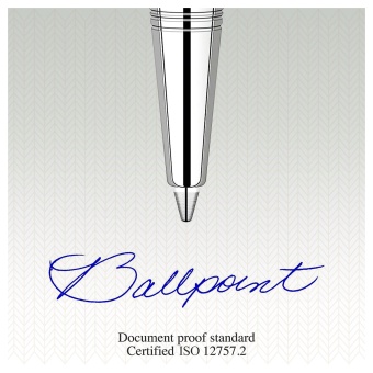 Стержень шариковый объемный Parker "QuinkFlow Ball Point" синий, 98мм, 0,8мм, метал. корпус, блистер
