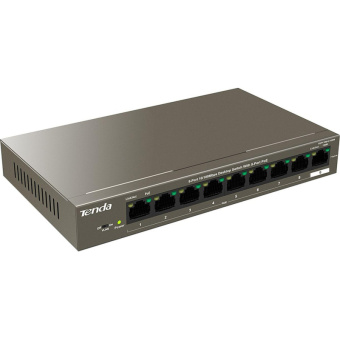 Коммутатор Tenda TEF1109P-8-102W 8 портов PoE+ (92W)