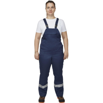 Костюм рабочий летний жен. л16-КПК с СОП син/вас (р.60-62) 158-164