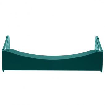 Лоток для бумаг горизонтальный СТАММ "Field", широкая загрузка, зеленый NY