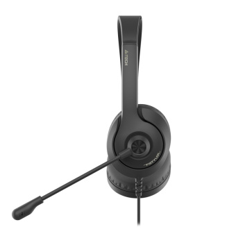 Гарнитура A4Tech Fstyler (FH100I (STONE BLACK)) черный 1.8м накладные