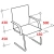 Стул BN_TQ_Стул Echair-805 VP кожзам черный, хром Стул BN_TQ_Стул Echair-805 VP кожзам черный, хром