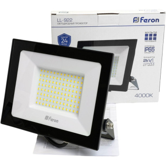 Прожектор светодиодный Feron LL-922 IP65 100W 4000K(48108)