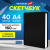 Скетчбук, белая бумага 160 г/м2, 210х297 мм, 40 л., гребень, твёрдая обложка ЧЕРНАЯ, BRAUBERG, 115075 Скетчбук, белая бумага 160 г/м2, 210х297 мм, 40 л., гребень, твёрдая обложка ЧЕРНАЯ, BRAUBERG, 115075