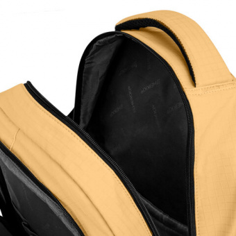 Рюкзак HEIKKI VALUABLE (ХЕЙКИ) универсальный, 2 отделения, отделение для ноутбука, бежевый, 48x33x19 см, 273870