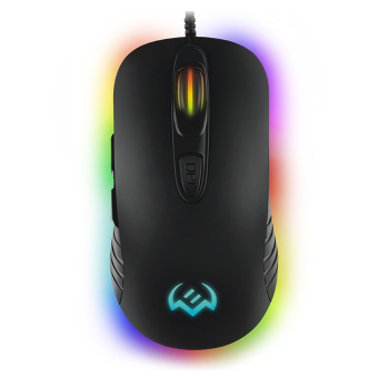 Мышь Sven RX-G820, USB, подсветка, черный, 6btn+Roll