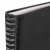 Тетрадь А5 (148x218 мм), BRAUBERG "Office PRO", под кожу, гребень, 80 л., черная