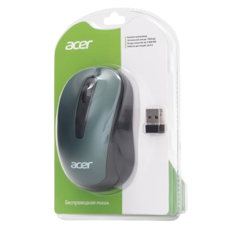 Мышь беспроводная Acer OMR135 зеленая (ZL.MCEEE.01I)
