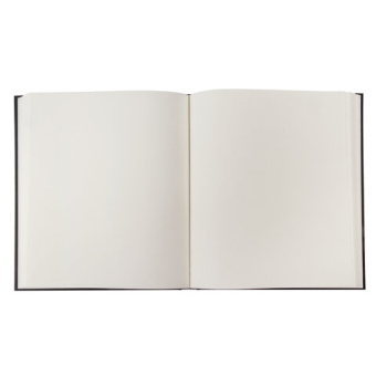 Скетчбук, слоновая кость, 100 г/м2, 190х190 мм, 110 л., книжный твердый переплет, BRAUBERG ART, 1131