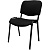 Стул КО_EChair Rio(ИЗО) ткань черная 101, каркас черный