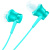Наушники Xiaomi Мi Piston Fresh Bloom (HSEJ03JY Matte Blue), голубые