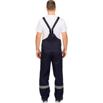 Костюм рабочий летний муж. л16-КПК с СОП син/оранж (р.56-58) 170-176