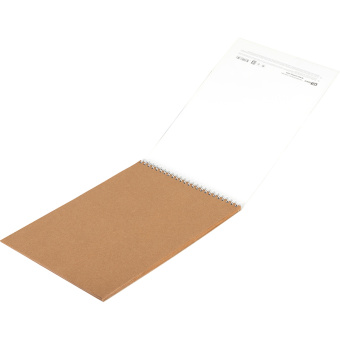 Скетчбук 40л., А4 ArtSpace "Craft style", на гребне, 80г/м2, крафт