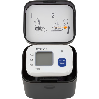 Тонометр OMRON RS2 на запястье