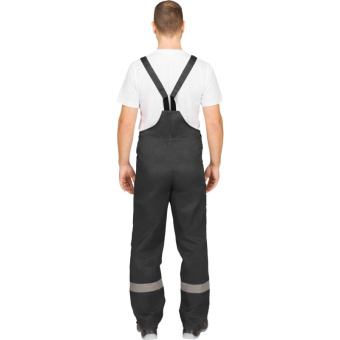 Костюм рабочий летний муж. л16-КПК с СОП сер/крас (р.64-66) 170-176