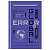 Ежедневник недатированный А5, 160л., 7БЦ, BG "Global error", глянцевая ламинация