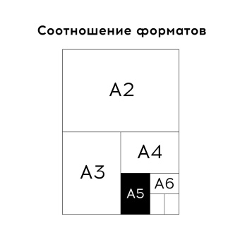 Скетчбук для графики и эскизов 40л., А5 Greenwich Line "Graphics. Outlines", на склейке, 160г/м2