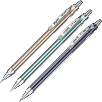 Карандаш механический Attache Selection 0.5 мм ассорти