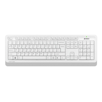 Набор клавиатура+мышь A4Tech Fstyler FG1010 белый/серый USB беспроводная