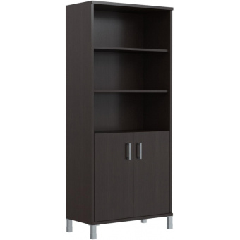 Шкаф Born полузакрытый (венге, 900х450х2054 мм)